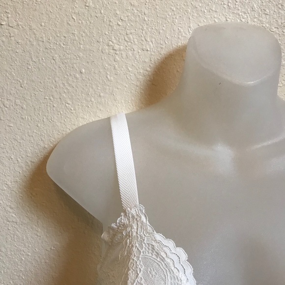 NWT Free People White Lace Bralette - Picture 2 of 8